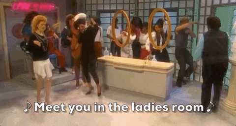 Meeting In The Ladies Room Gifs Get The Best Gif On Giphy