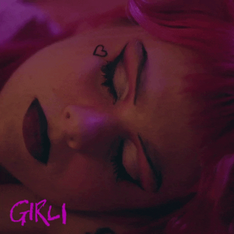 Pink Hair Youre Cute GIF by GIRLI