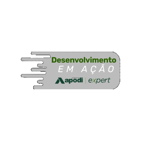 Ação Desenvolvimento Sticker by Apodi Expert