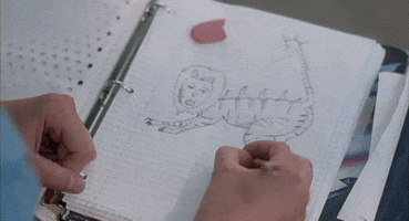 Napoleon Dynamite Drawing GIF by 20th Century Fox Home Entertainment