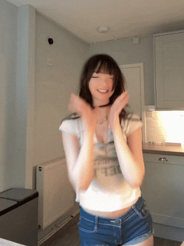 Happy Cute Girl GIF