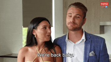Back Together Reaction GIF by Married At First Sight
