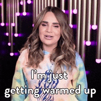 Warming Up Lets Go GIF by Rosanna Pansino