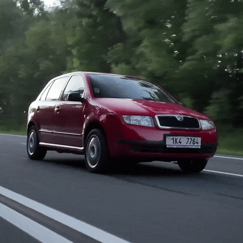 Skoda Fabia GIF