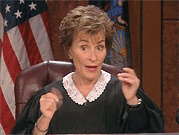 Image result for judge gif