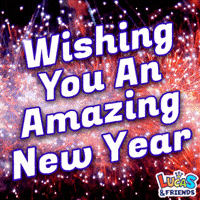 New Year Nye GIF by Lucas and Friends by RV AppStudios