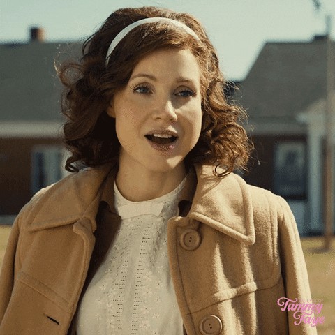 Jessica Chastain Reaction GIF by Searchlight Pictures