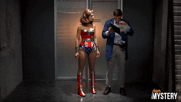 Wonder Woman Halloween GIF by ION Mystery