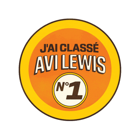 Avi Npd Sticker by Lewis For Leader