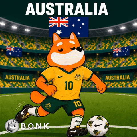 Crypto Australia GIF by BONK