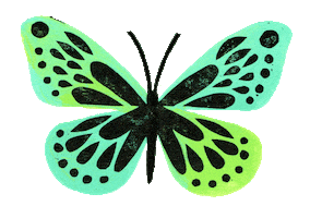 Painted Lady Butterfly Sticker