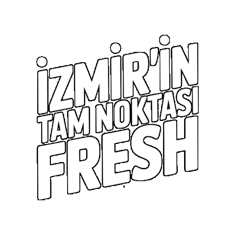 Izmir Sticker by Tam Nokta Fresh