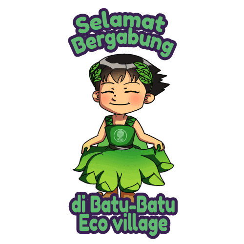 Ecovillage Sticker by BATU-BATU ECO VILLAGE