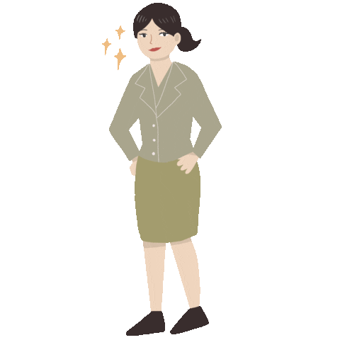 Girl Sticker