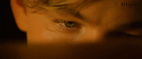 Leonardo Dicaprio Eyes GIF by Titanic