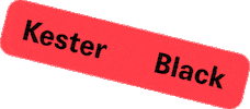 kesterblack Sticker