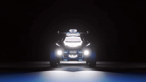 rocket league car dancing gif
