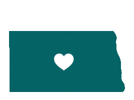 Home Is Where The Heart Is Sticker by BismarckStateCollege