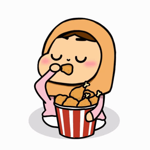 Hungry Fried Chicken GIF