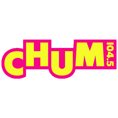 CHUM 104.5 Sticker