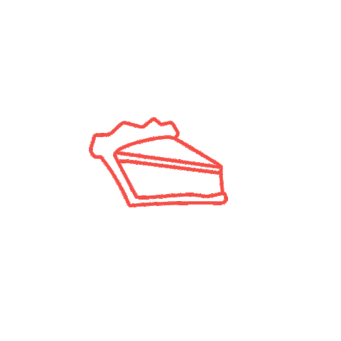 Pieslice Sticker by June Pie