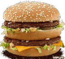 big mac burger GIF