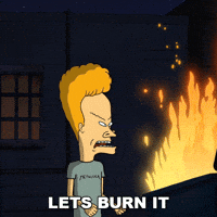 Beavis Fire GIFs - Find & Share on GIPHY