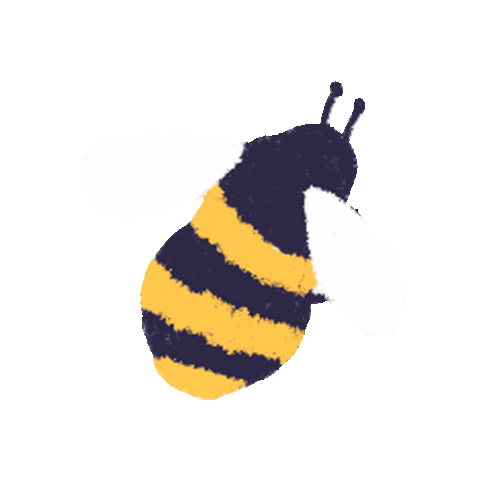 Bee Bedroom Sticker by november ultra