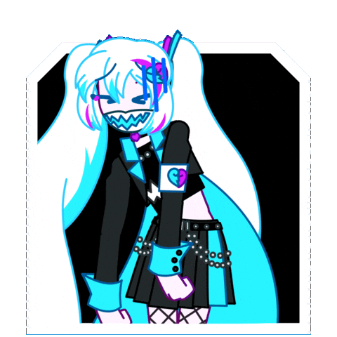 Hatsune Miku Dance Sticker