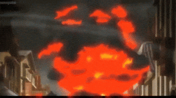 Fire Force Walk GIF
