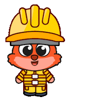 Contractor Sticker by Tiny Minies