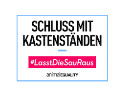 Animal Equality Germany Sticker