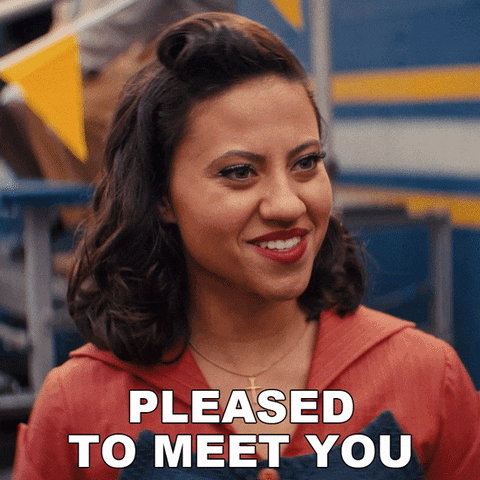 Nice To Meet You Pink Ladies GIF by Paramount+