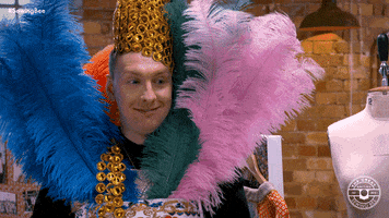 Sewing Bee Wow GIF by The Great British Sewing Bee