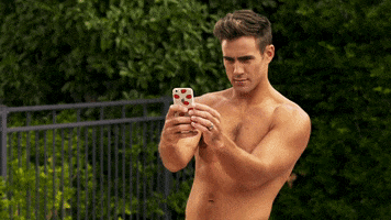 aaron brennan selfie GIF by Neighbours (Official TV Show account)