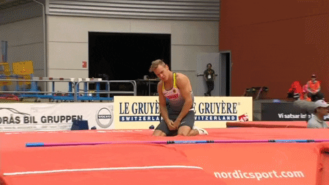 Tired Pole Vault GIF by European Athletics - Find & Share on GIPHY