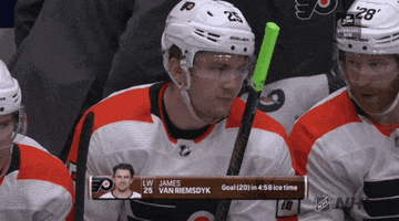 james van riemsdyk GIF by Philadelphia Flyers