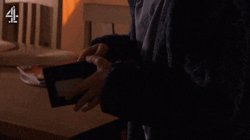 Scared Money GIF by Hollyoaks