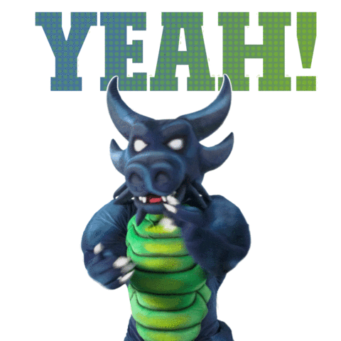 Dragon Unaq Sticker by Universidad Aeronáutica en Querétaro