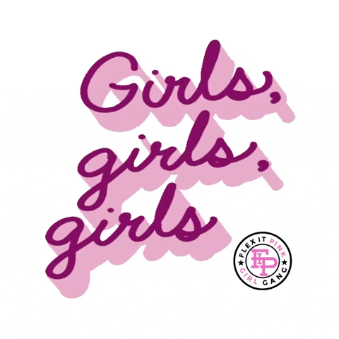 Flex it Pink GIF