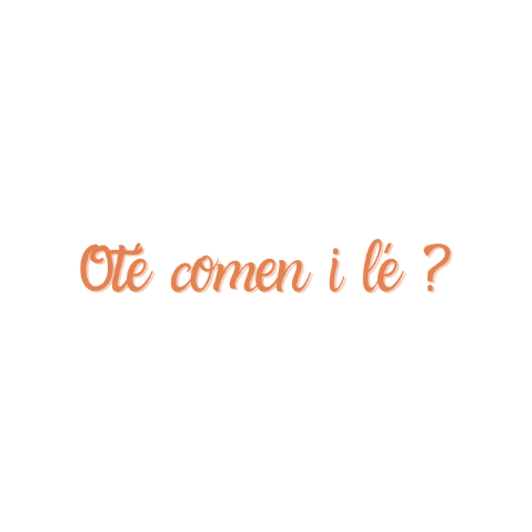 Ote Comen I Le Sticker by Romane Lebonheur