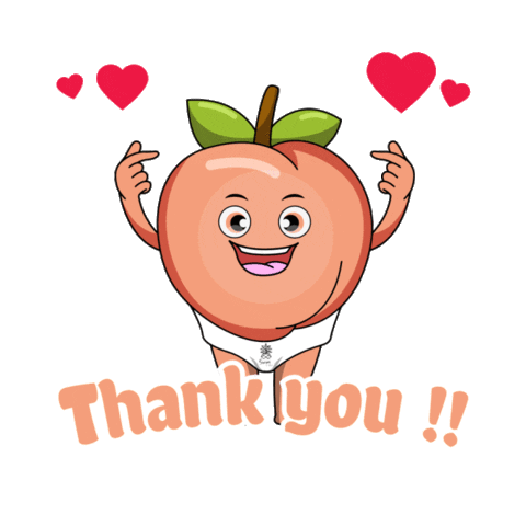 Thanks Love Sticker by Swimbyhaikal