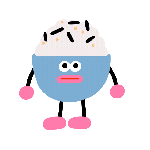 Jump Character Sticker