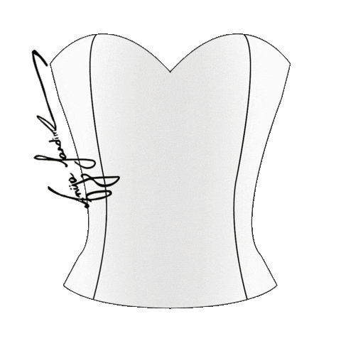 Wedding Dress Sticker by Anya Jardim Atelier Couture