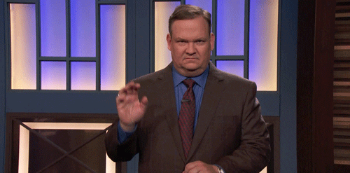 Andy Richter Raise Hand GIF by Team Coco - Find  Share on GIPHY