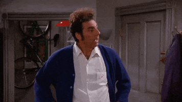 Kramer Seinfelt Rules Chaos GIF