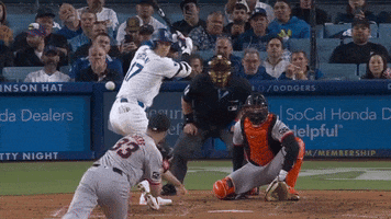 Los Angeles Win GIF by MLB