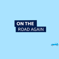 On The Road Again Car GIF by Volkswagen Financial Services