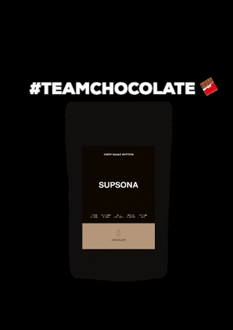 Supsona black healthy chocolate shake GIF