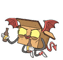 Comedy Beer Sticker by LaCajaPopular